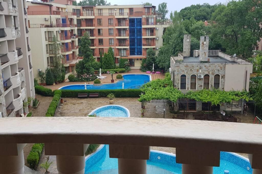 Kalia Apartment Sunny Beach 2-Zimmer+Balkon Top Exterior foto