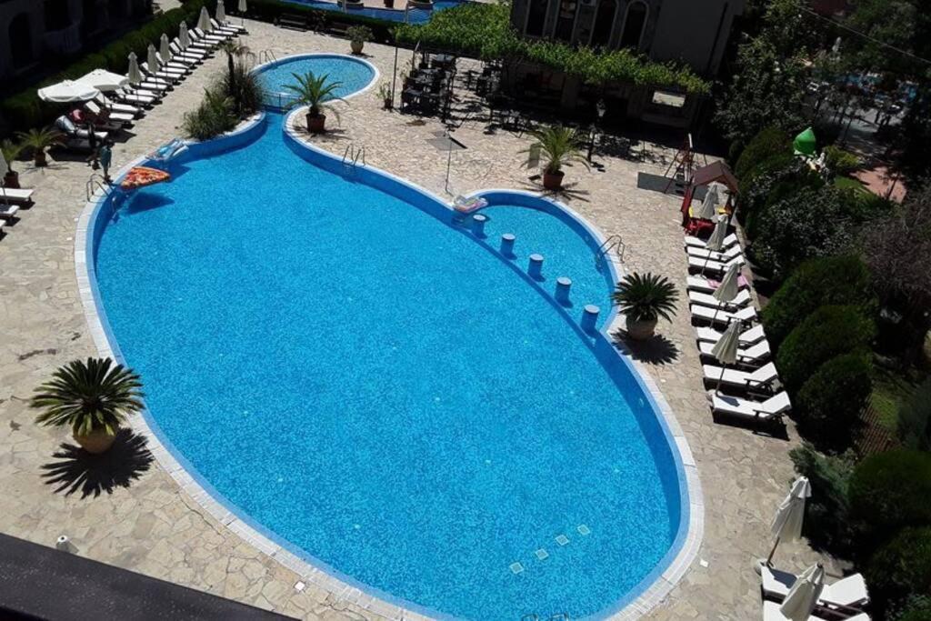 Kalia Apartment Sunny Beach 2-Zimmer+Balkon Top Exterior foto