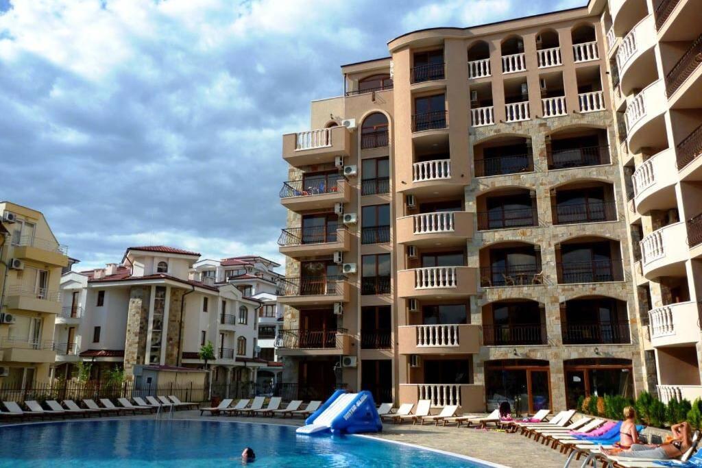 Kalia Apartment Sunny Beach 2-Zimmer+Balkon Top Exterior foto